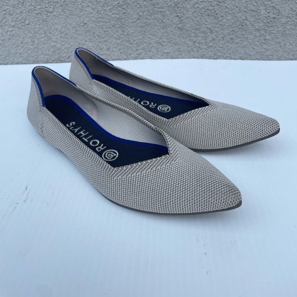 Rothy’s Flax birdseye the Point Flats RETIRED - Picture 10 of 15